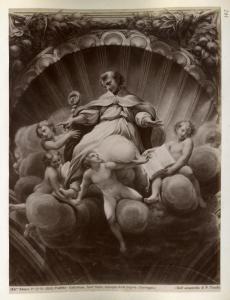 Acquerello - Sant'Ilario - Paolo Toschi - copia da Correggio - Parma - Galleria Nazionale