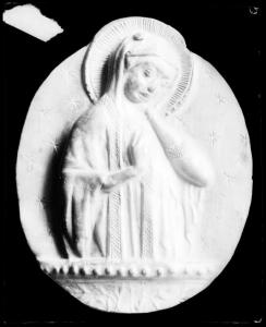 Scultura - bassorilievo non identificato - Maria Vergine