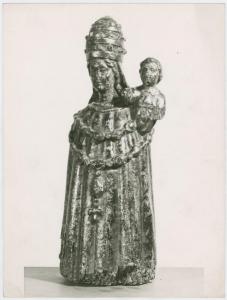 Scultura Lignea - Madonna con il Bambino, Madonna di Loreto - Milano - Castello Sforzesco (inv. 149 scultura lignea) - Deposito Ansaldo Milano