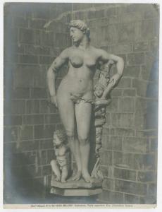 Scultura - Eva col serpente e il piccolo Caino - Milano - Duomo