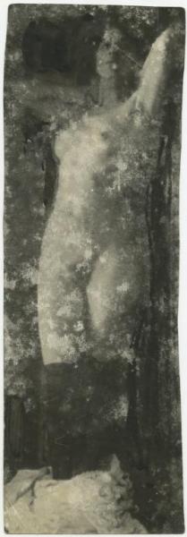 Ritratto femminile - Elvira Lazzaroni nuda - Interno