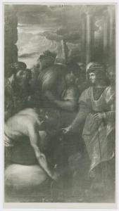 Dipinto - Giuseppe cerca la coppa nel sacco di Beniamino - Agostino Santagostino - Milano - Chiesa di Sant'Alessandro in Zebedia - Cappella di San Giuseppe
