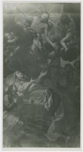 Dipinto - La morte della Madonna - Pietro Maggi - Milano - Chiesa di Sant'Alessandro in Zebedia - Cappella dell'Addolorata