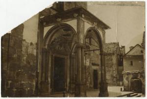 Varzo - Chiesa di San Giorgio - Protiro