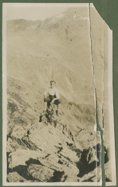 Ritratto maschile - Ragazzo in vetta - Passo di Gavia