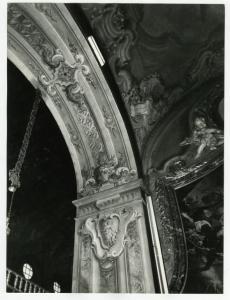 Affreschi - decorazioni - Giuseppe Antonio Castelli detto il Castellino - Milano - chiesa di Sant'Angelo - cappella di San Giacomo apostolo - sottarco
