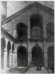 Milano - basilica di Sant'Ambrogio - facciata