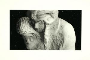 Scultura - Pietà Rondanini - Michelangelo Buonarroti - dettaglio - spazio stellato