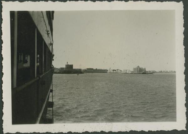 Rodi - Mare - Porto Mandraki - Veduta dalla nave da crociera Stella d'Italia