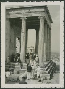 Atene - Acropoli - Eretteo, Tempio di Atena Poliade e Poseidone - Turisti