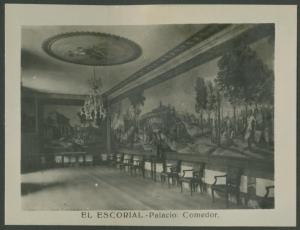 San Lorenzo de El Escorial (Madrid) - Monastero El Escorial - Palazzo - Interno - Salone da pranzo (Comedor)