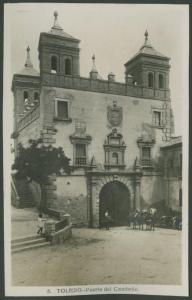 Toledo - Puerta del Cambrón, porta - Torri - Persone