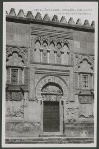 Cordova (Cordoba) - Mezquita, moschea-cattedrale - Facciata occidentale - Porta