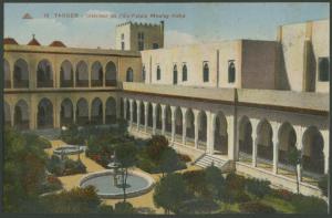 Tangeri - Kasbah (Casbah) - Palazzo delle Istituzioni Italiane di Tangeri, sultano Moulay Hafid - Interno - Chiostro, cortile - Fontane