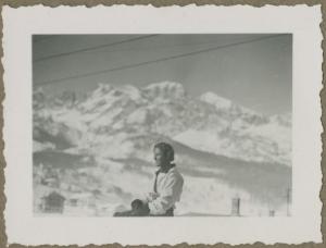 Ritratto femminile - Marieda Di Stefano - Cortina d'Ampezzo - Neve - Montagne