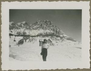 Ritratto femminile - Marieda Di Stefano - Cortina d'Ampezzo - Neve - Montagne