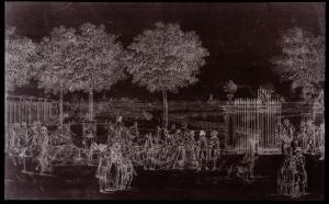 Disegno - Verso il 1800 - Giardini Pubblici - Milano - Archivio Storico