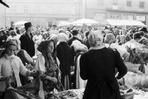 Viaggio in Jugoslavia. Zagabria: il mercato