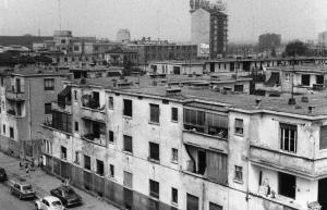 Milano - Quarto Oggiaro. Vista dall'alto del quartiere - case popolari