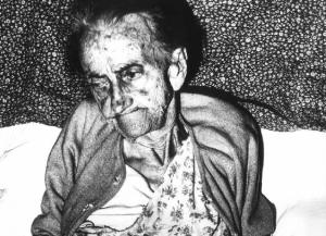 La zia di Franco (o Verrà la morte e avrà i tuoi occhi). Senigallia - Ospizio - Ritratto femminile - Donna anziana
