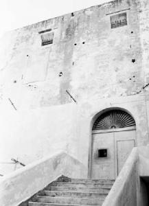 Itinerario Garibaldino. Marsala - Carcere - Porta d'ingresso