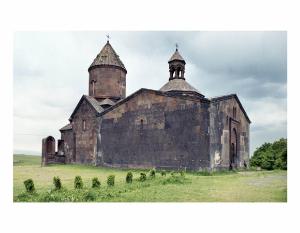Arménie Ville. Armenia - Aragatzotn: villaggio Saghmosavan - Monastero Saghmosavank - Chiesa armena, XIII sec.