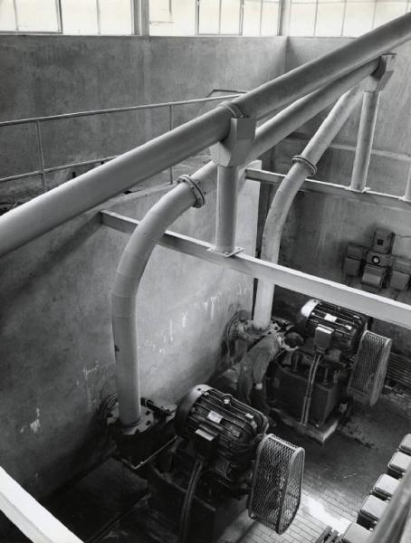 Boccheggiano - Miniera di pirite - Impianto di flottazione - Reparto pompe