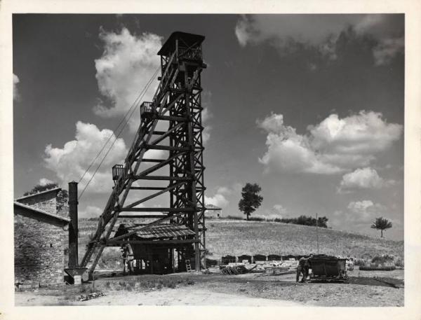 Ribolla - Miniera di lignite - Pozzo di estrazione 9