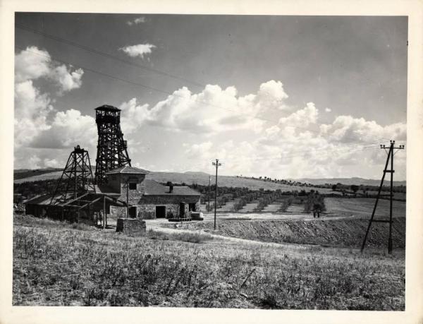 Ribolla - Miniera di lignite - Pozzo di estrazione 9 bis