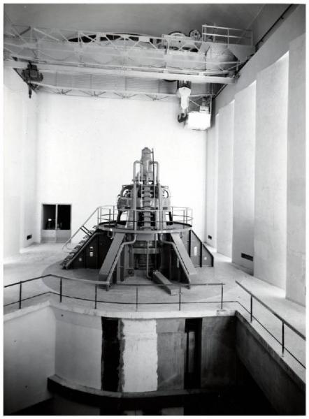 Ala - Centrale idroelettrica - Sala macchine