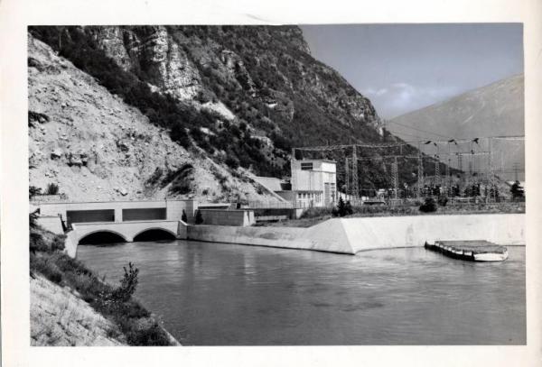 Ala - Centrale idroelettrica - Canale di scarico