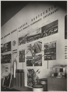 Roma - Mostra autarchica del minerale italiano del 1938 - Padiglione combustibili liquidi e gassosi - Interno