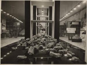 Roma - Mostra autarchica del minerale italiano del 1938 - Padiglione Africa italiana - Minerale