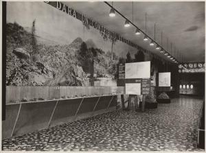 Roma - Mostra autarchica del minerale italiano del 1938 - Padiglione Africa italiana - Interno