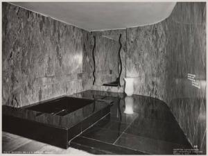Roma - Mostra autarchica del minerale italiano del 1938 - Padiglione Marmi e Pietre - Interno