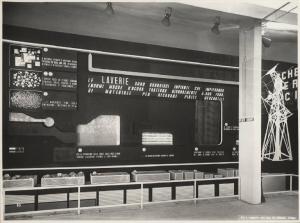 Roma - Mostra autarchica del minerale italiano del 1938 - Padiglione Piriti - Pannelli