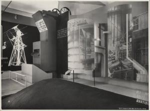 Roma - Mostra autarchica del minerale italiano del 1938 - Padiglione Piriti - Interno