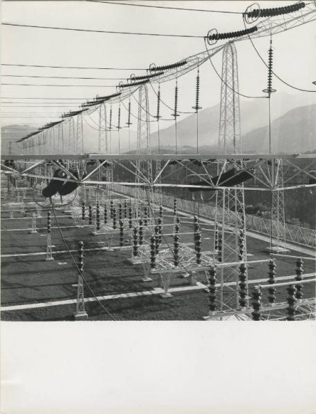 Taio - Impianto idroelettrico di Santa Giustina-Taio - Stazione di trasformazione e di smistamento