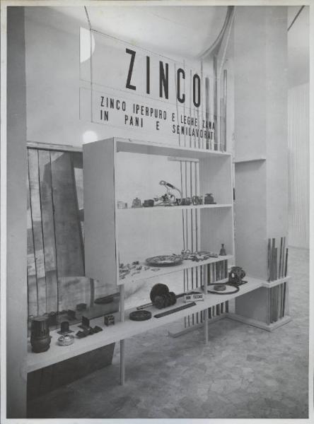 Bari - Fiera del Levante del 1939 - Padiglione Montecatini - Zinco