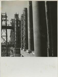 Roma - Esposizione Universale del 1942 - Quartiere EUR - Cantiere / Lavori in marmo