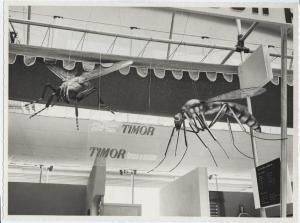 Torino - Mostra della casa moderna del 1949 - Pubblicità insetticida Timor