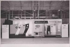 Trieste - Fiera Campionaria del 1954 - Stand Morelli & C. concessionario della Montecatini - Vernici Duco per navi