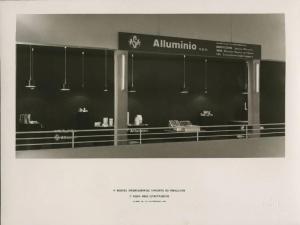 Parma - Fiera dell'alimentazione del 1954 - Mostra internazionale conserve e imballaggi - Stand Alluminio Spa Asa - Esposizione prodotti