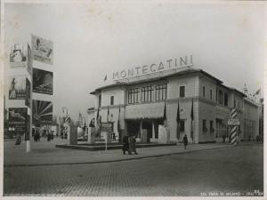 Milano - Fiera campionaria del 1941 - Padiglione Montecatini - Esterno