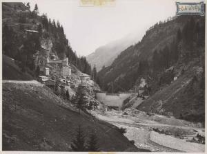Campodolcino - Impianto idroelettrico di Mese - Diga di Isolato - Cantiere