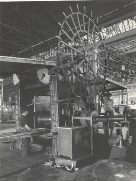 [Porto Marghera] - [Lavorazione Leghe Leggere] - Stabilimento produzione manufatti in alluminio - Laminatoio - Operai