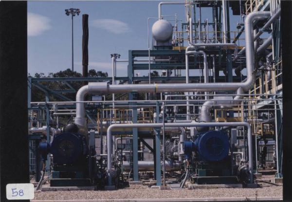 Candela - Centrale di trattamento e compressione gas naturale - Impianti - Turbine