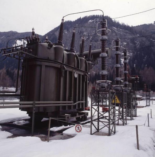 Prati di Vizze - Centrale idroelettrica - Sottostazione elettrica - Trasformatore