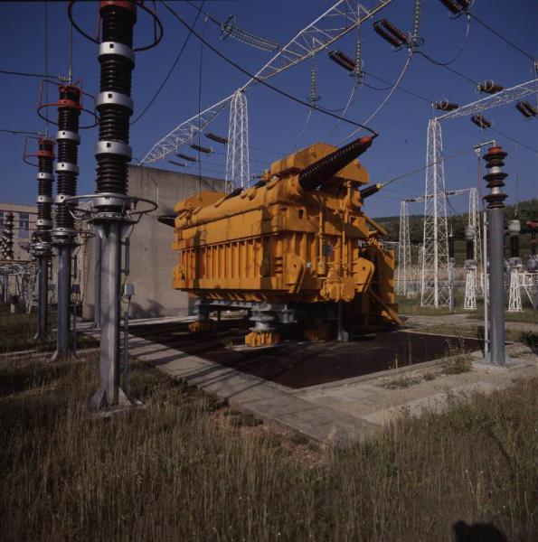 Taio - Impianto idroelettrico di Santa Giustina-Taio - Centrale di Taio - Stazione di trasformazione e di smistamento