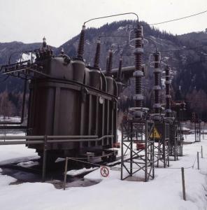 Prati di Vizze - Centrale idroelettrica - Sottostazione elettrica - Trasformatore